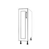 9" Wide Base Cabinet - Painted Doors