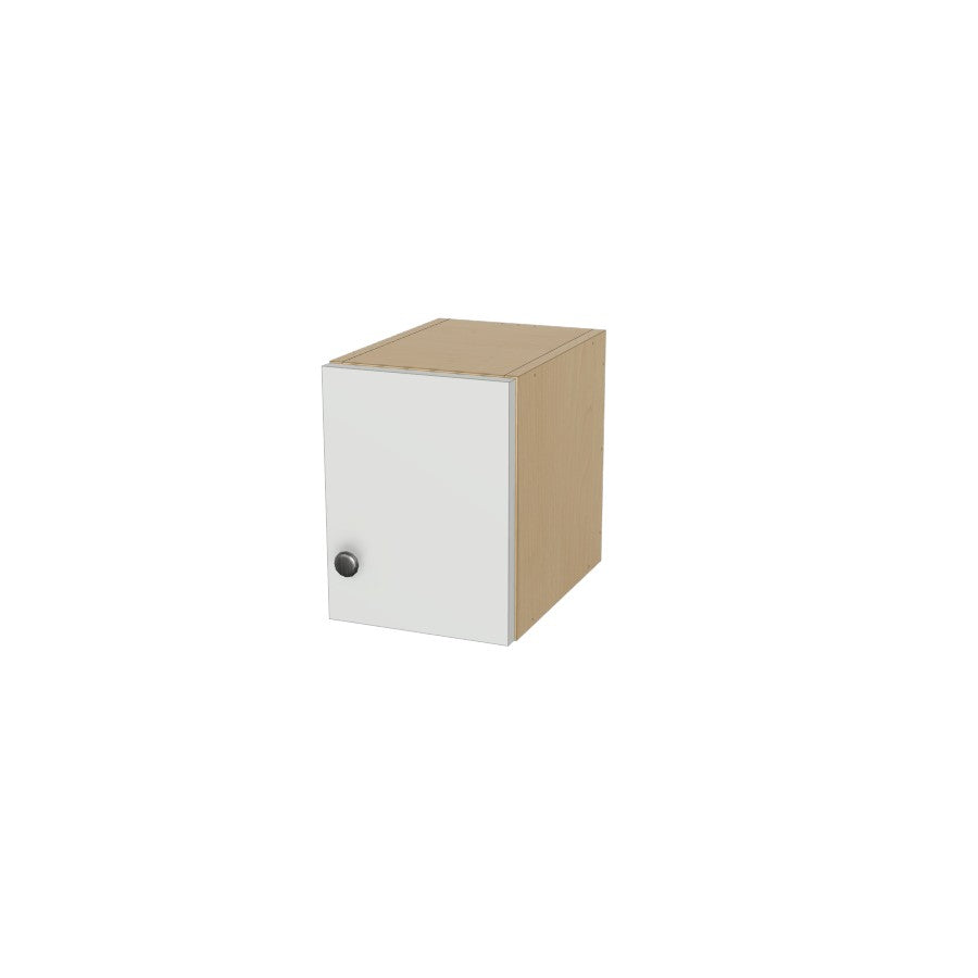 9" Wide x 12" High Wall Cabinet - (Ply Wood Boxes - Flat Panel Doors)