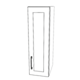 9" Wide x 30" High Wall Cabinet - Thermofoil Doors