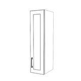 9" Wide x 36" High Wall Cabinet - Painted Doors