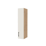 9" Wide x 42" High Wall Cabinet - (Ply Wood Boxes - Flat Panel Doors)