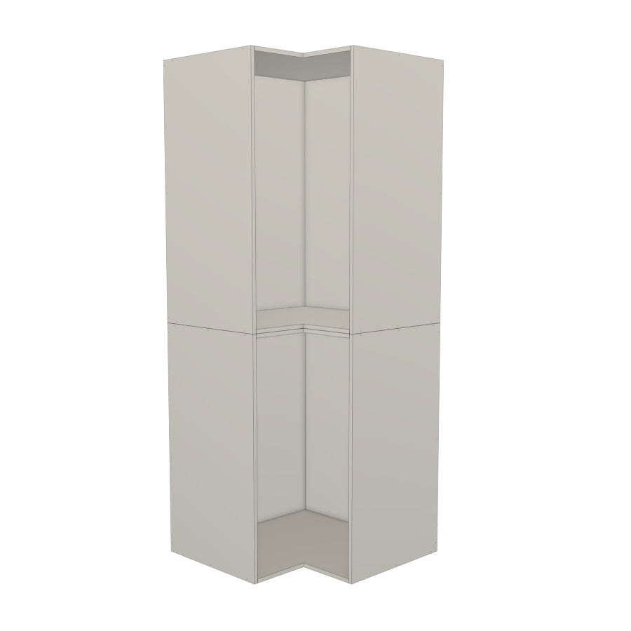 RTI Closets Basic Corner Open Closet Unit – 36" x 36" Wide – Thermofoil Fronts