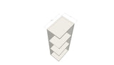 Corner Open Shelf Cabinet - Rectangle
