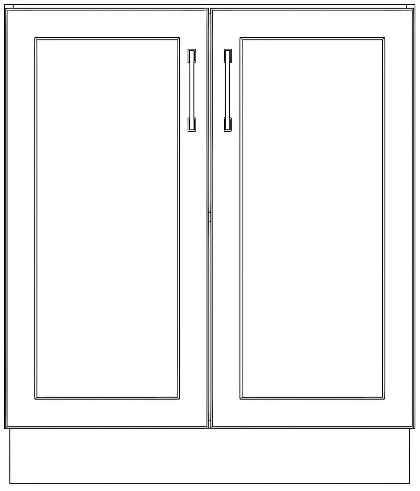 Base Cabinets - Thermofoil Doors