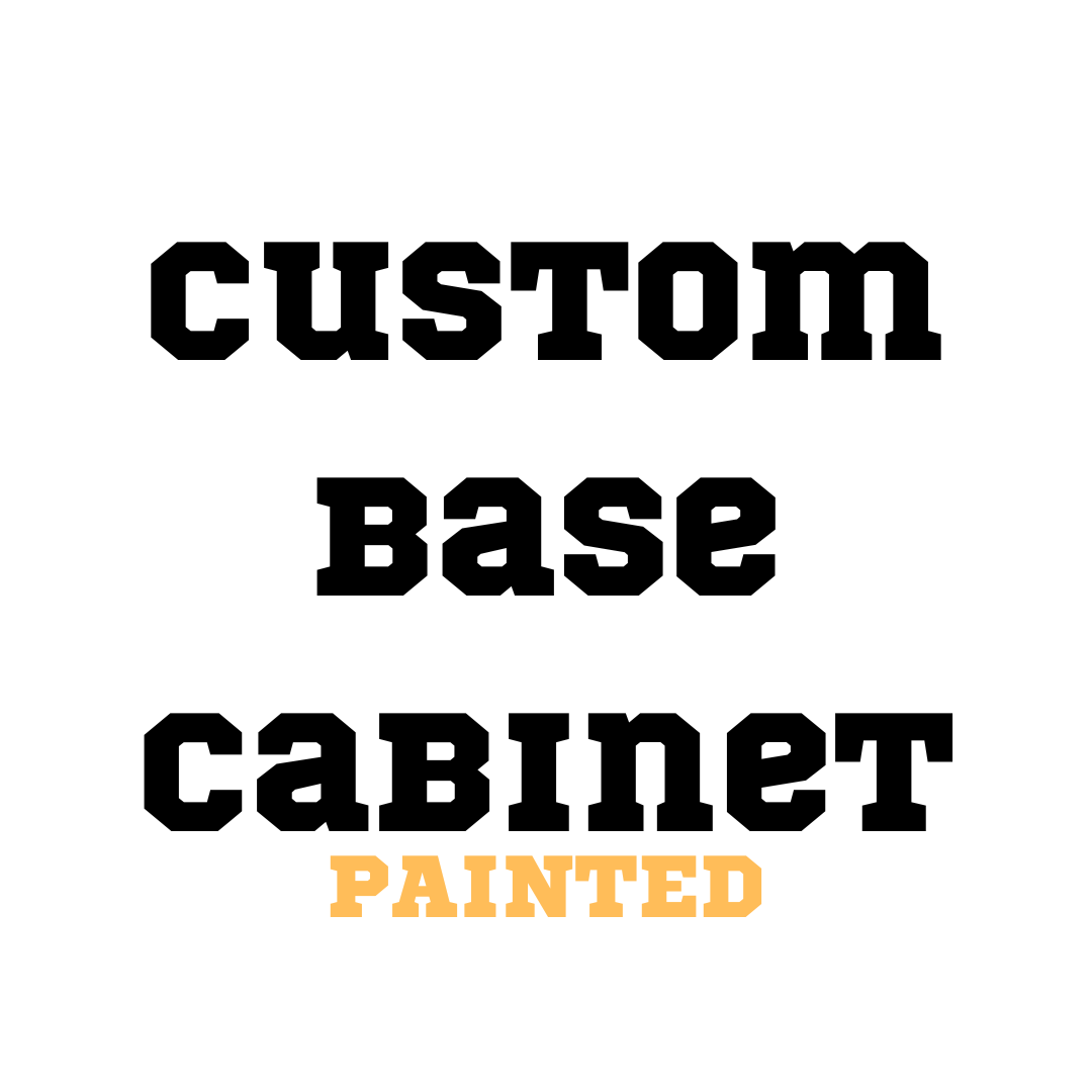 Base Cabinets - Painted Doors