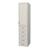 RTI Closets Basic Open & Drawer Closet Unit - 20" Wide - Thermofoil Fronts