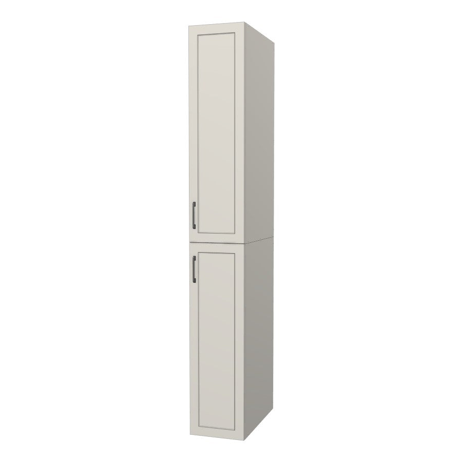 RTI Closets Basic Open Closet Unit - 13" Wide - Thermofoil Fronts
