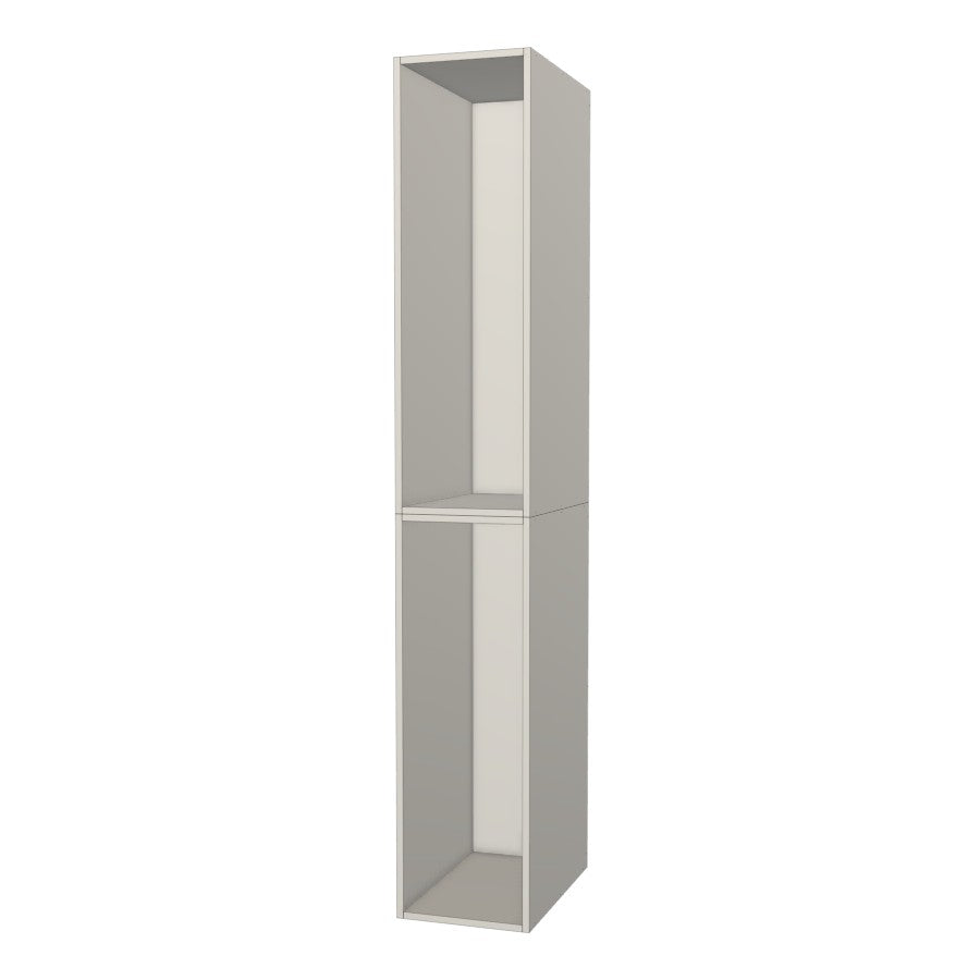 RTI Closets Basic Open Closet Unit - 15" Wide - Thermofoil Fronts
