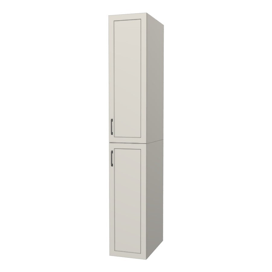 RTI Closets Basic Open Closet Unit - 15" Wide - Painted Fronts