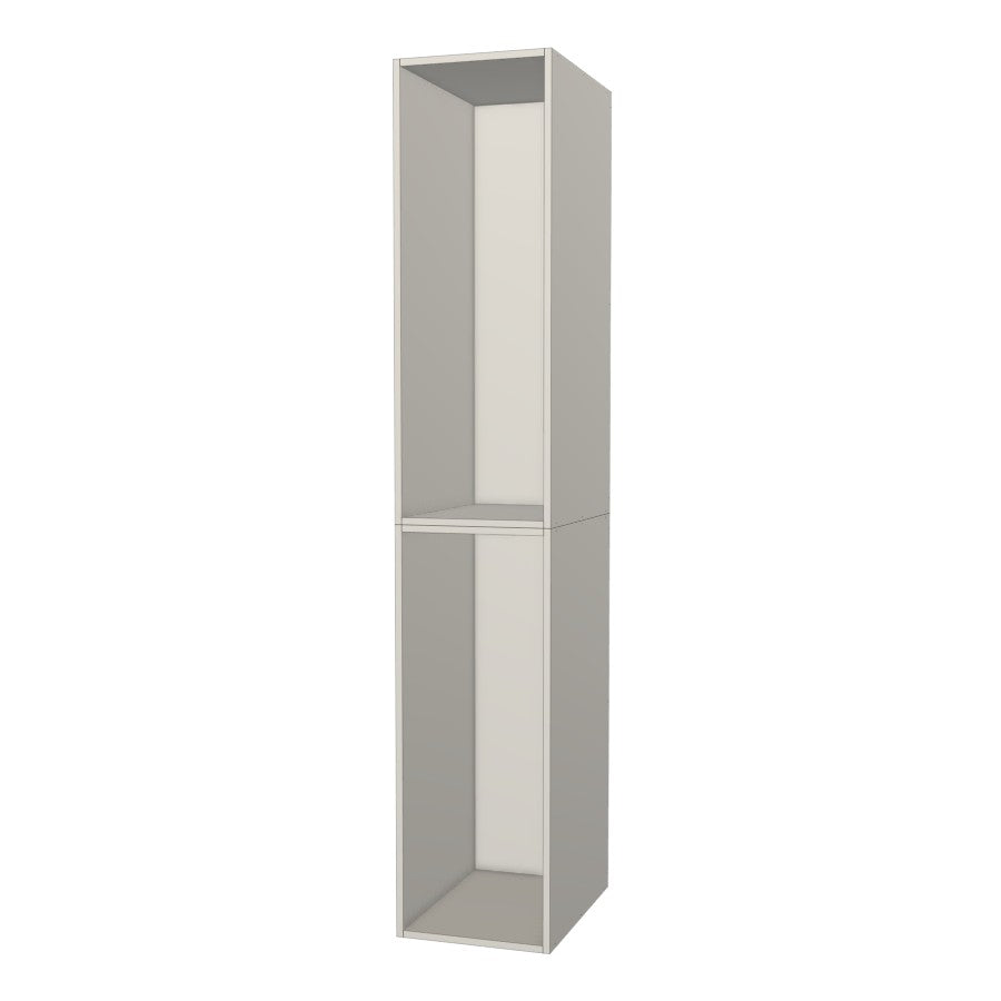 RTI Closets Basic Open Closet Unit - 17" Wide - Painted Fronts