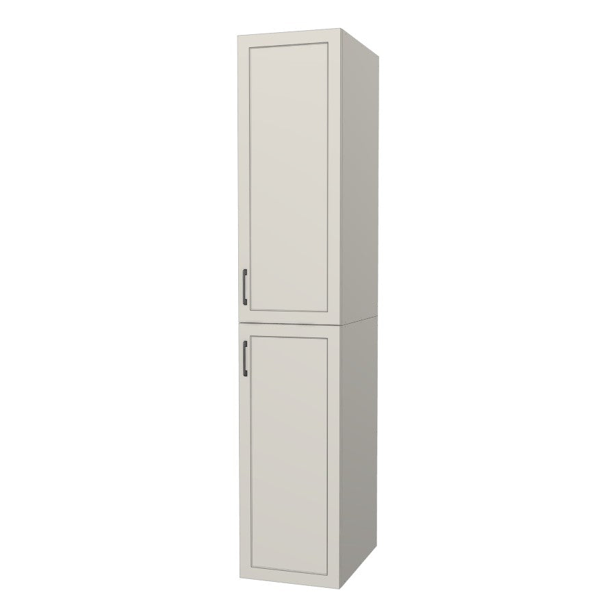 RTI Closets Basic Open Closet Unit - 18" Wide - Thermofoil Fronts