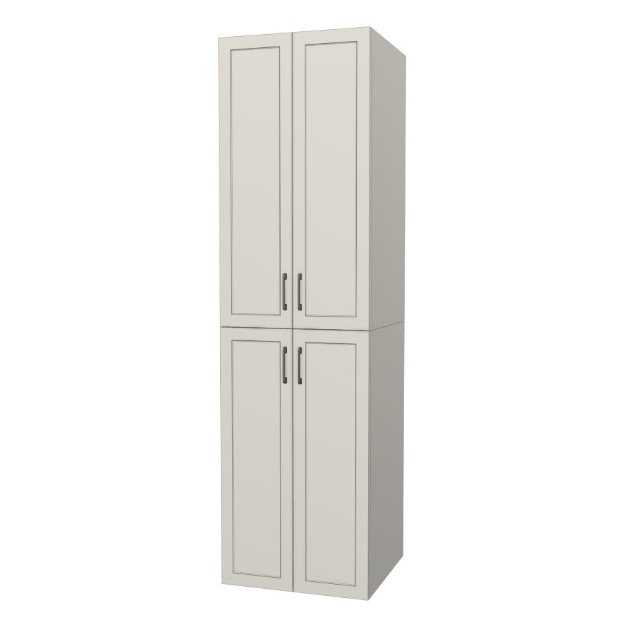 RTI Closets Basic Open Closet Unit - 26" Wide - Painted Fronts