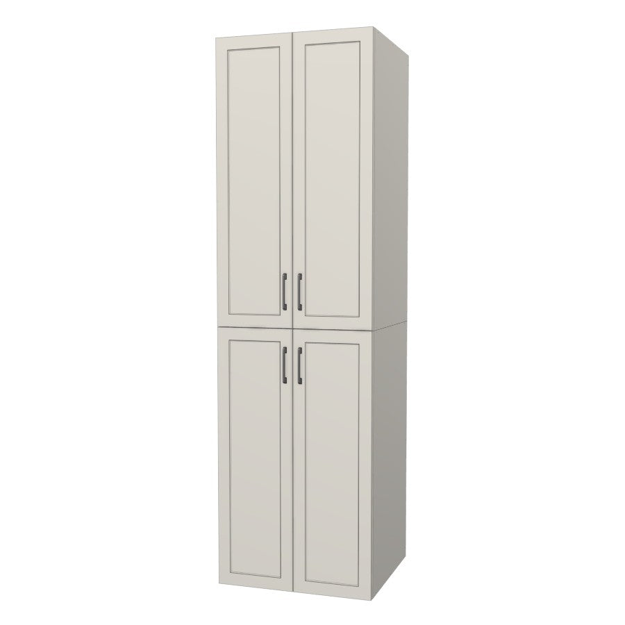 RTI Closets Basic Open Closet Unit - 27" Wide - Thermofoil Fronts