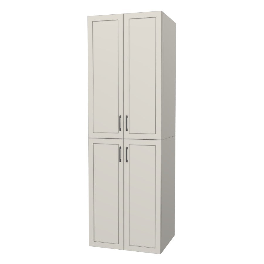 RTI Closets Basic Open Closet Unit - 30" Wide - Thermofoil Fronts