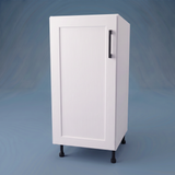 15" Wide Base Cabinet - Thermofoil Doors