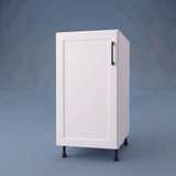 17" Wide Base Cabinet - Thermofoil Doors