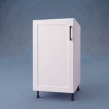 18" Wide Base Cabinet - Thermofoil Doors