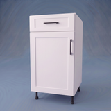 18" Wide Base Cabinet With Drawer On Top - Thermofoil Doors