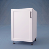 21" Wide Base Cabinet - Thermofoil Doors