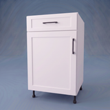 21" Wide Base Cabinet With Drawer On Top - Thermofoil Doors
