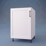 22" Wide Base Cabinet - Thermofoil Doors