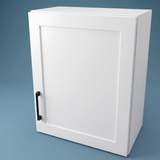 22" Wide x 24" High Wall Cabinet - Thermofoil Doors