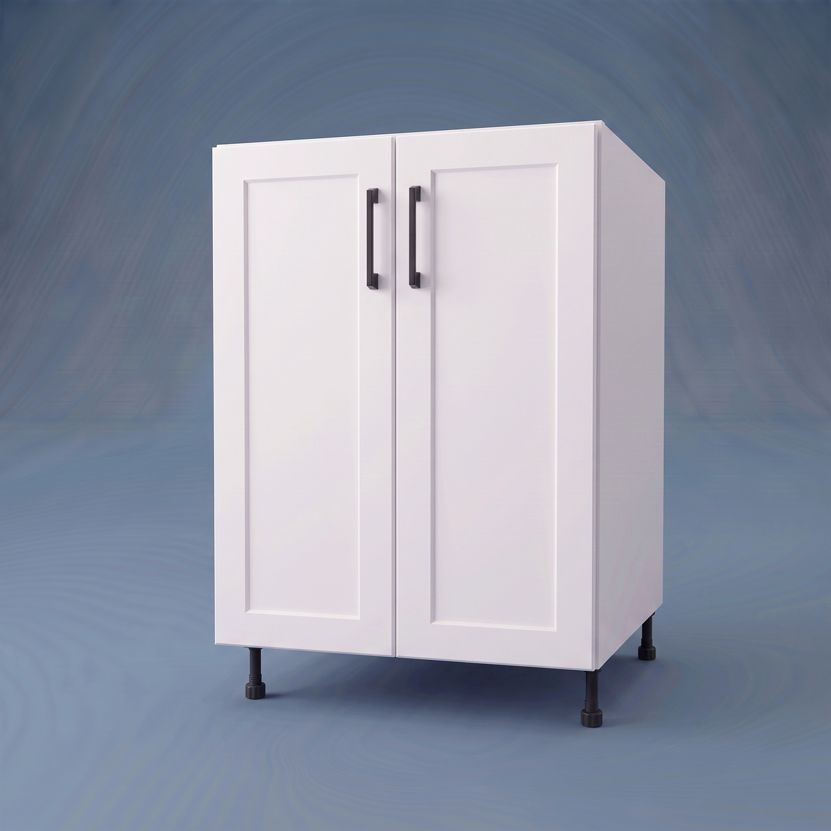 24" Wide Base Cabinet - Thermofoil Doors