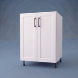 24" Wide Base Cabinet - Thermofoil Doors