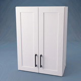24" Wide x 30" High Wall Cabinet - Thermofoil Doors