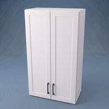 24" Wide x 42" High Wall Cabinet - Thermofoil Doors