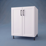26" Wide Base Cabinet - Thermofoil Doors