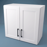26" Wide x 24" High Wall Cabinet - Thermofoil Doors