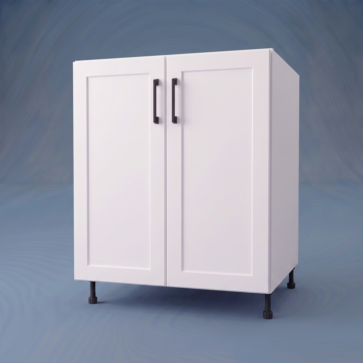 28" Wide Base Cabinet - Thermofoil Doors