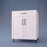 28" Wide Base Cabinet With Drawer On Top - Thermofoil Doors