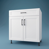 30" Wide Base Cabinet With Drawer On Top - Thermofoil Doors