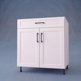 31" Wide Base Cabinet With Drawer On Top - Thermofoil Doors