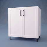 32" Wide Base Cabinet - Thermofoil Doors