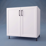 34" Wide Base Cabinet - Thermofoil Doors