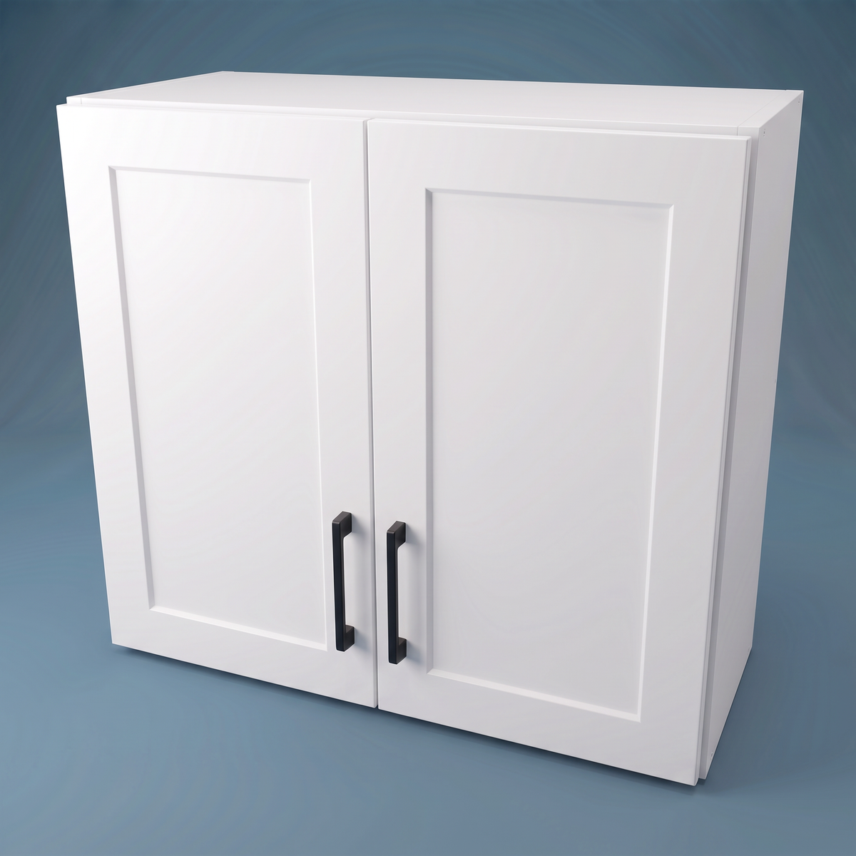 34" Wide x 24" High Wall Cabinet - Thermofoil Doors
