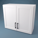 36" Wide x 24" High Wall Cabinet - Thermofoil Doors