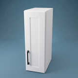 8" Wide x 24" High Wall Cabinet - Thermofoil Doors