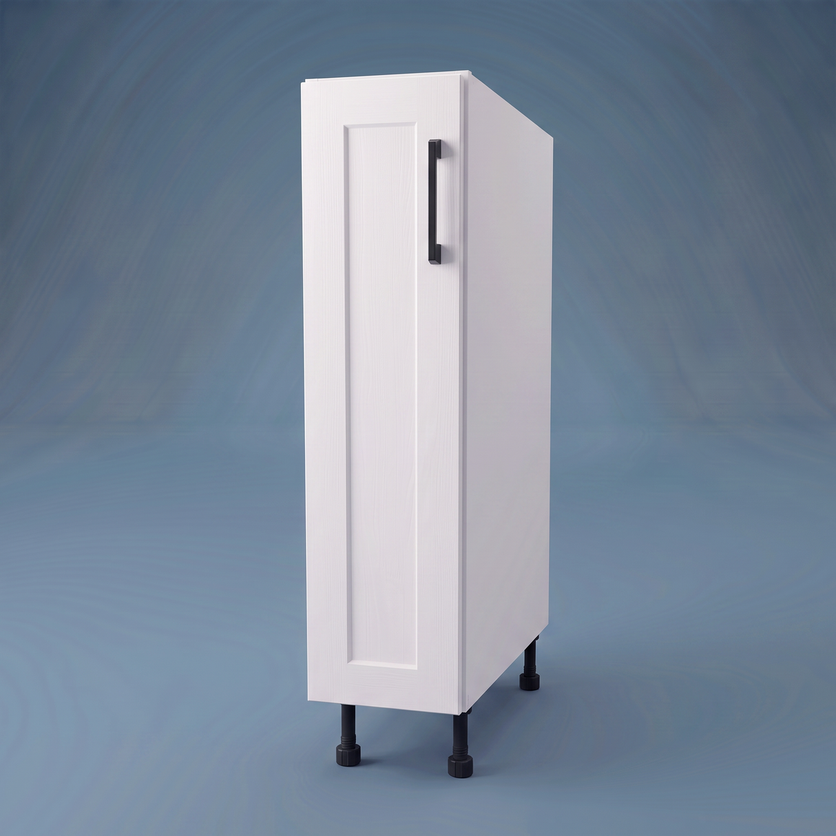 9" Wide Base Cabinet - Thermofoil Doors