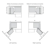 Soft-closing Magic Corners