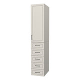 RTI Closets Basic Shelf & Drawer Closet Unit - 18" Wide - Painted Fronts