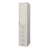RTI Closets Basic Shelf & Drawer Closet Unit - 19" Wide - Thermofoil Fronts