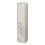 RTI Closets Basic Shelf & Drawer Closet Unit - 21" Wide - Painted Fronts