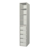 RTI Closets Basic Shelf & Drawer Closet Unit - 16" Wide - No Fronts