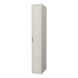 RTI Closets Basic Shelf & Open Closet Unit - 14" Wide - Painted Fronts