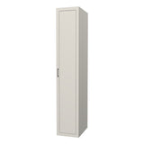 RTI Closets Basic Shelf & Open Closet Unit - 17" Wide - Thermofoil Fronts