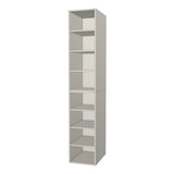 RTI Closets Basic Shelf Closet Unit - 17" Wide - Painted Fronts